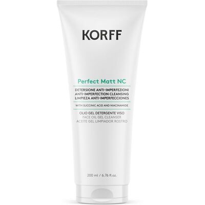 Korff Perfect Matt Nc Olio Gel Detergente Viso 200 ML Korff Perfect Matt Nc Olio Gel Detergente Viso 200 ML