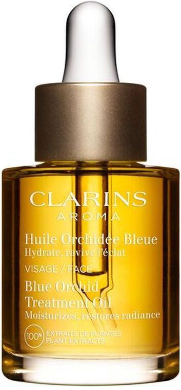 Clarins Aroma Huile Orchidee Bleu Hydrate, Ravive L'éclat 30 ML