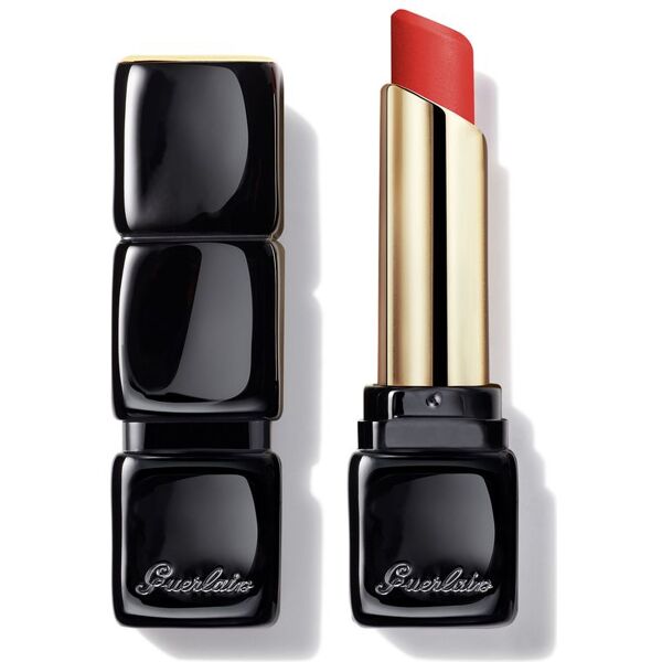 guerlain kisskiss tender matte rossetto matte luminoso comfort 16 ore 2.8 g