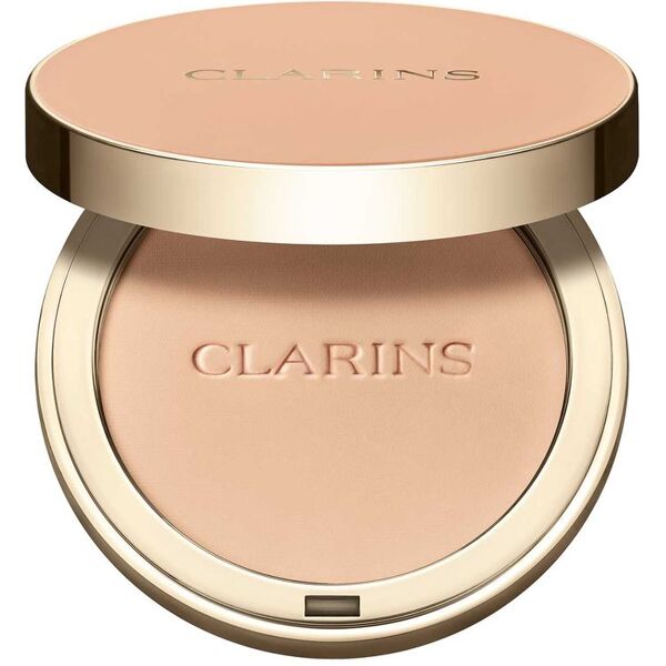 clarins ever matte compact powder cipria compatta opacizzante colorata, arricchita dall'estratto di latte di pesco 10 g