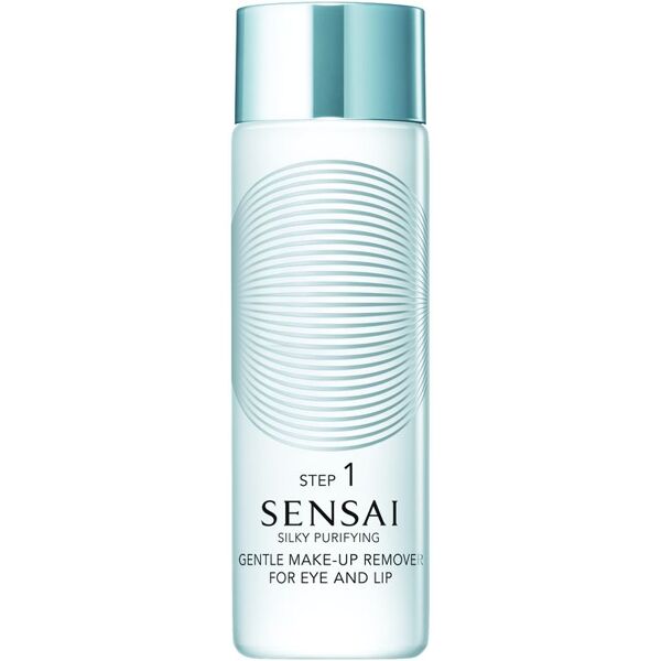 sensai silky purifying gentle make-up remover for eye and lip step 1 100 ml