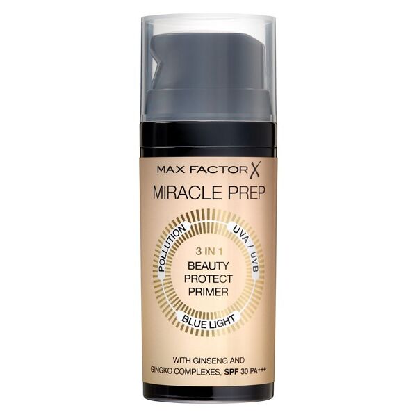 max factor miracle prep 3 in 1 beauty protect primer spf 30 30 ml