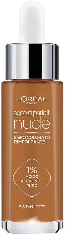 L'Oréal Accord Parfait Nude Siero Colorato Rimpolpante