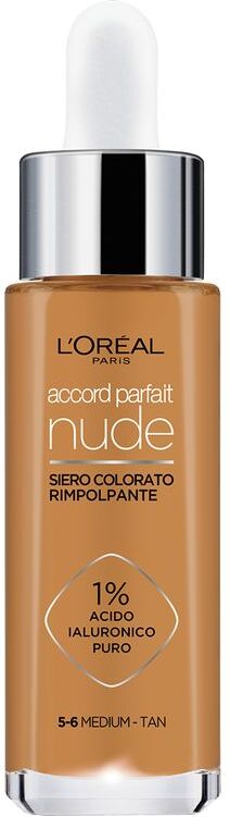 L'Oréal Accord Parfait Nude Siero Colorato Rimpolpante