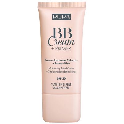 Pupa Bb Cream + Primer Spf 20 Tutti I Tipi Di Pelle 30 g Pupa Bb Cream + Primer Spf 20 Tutti I Tipi Di Pelle 30 g