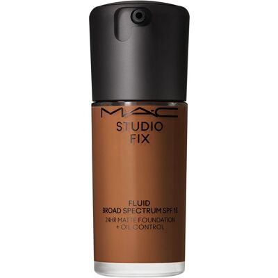 MAC Studio Fix Fluid Spf 15 - Fondotina Soft-matte, Effetto Seconda Pelle, Coprenza Naturale Fino A 24 Ore 30 ML MAC Studio Fix Fluid Spf 15 - Fondotina Soft-matte, Effetto Seconda Pelle, Coprenza Naturale Fino A 24 Ore 30 ML