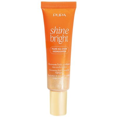 Pupa Shine Bright Fluid All Over Highlighter - Illuminante Fluido Scintillante 30 ML Pupa Shine Bright Fluid All Over Highlighter - Illuminante Fluido Scintillante 30 ML