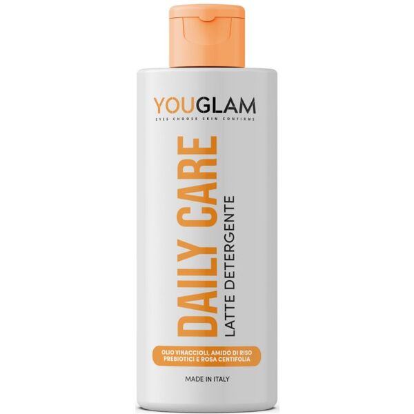 you glam daily care latte detergente 150 ml