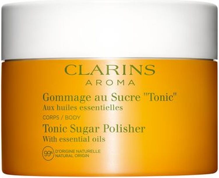 Clarins Aroma Gommage Au Sucre "tonic" Aux Huiles Essentielles 250 g