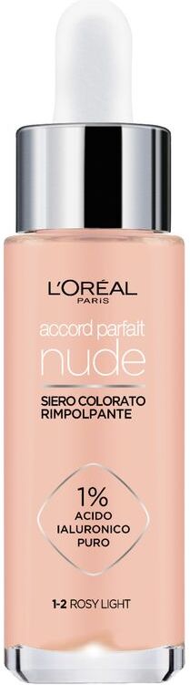 L'Oréal Accord Parfait Nude Siero Colorato Rimpolpante