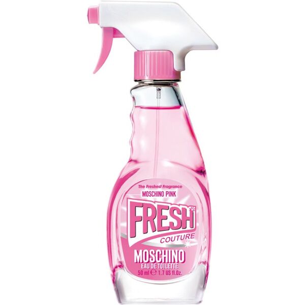 moschino fresh couture pink eau de toilette 50 ml