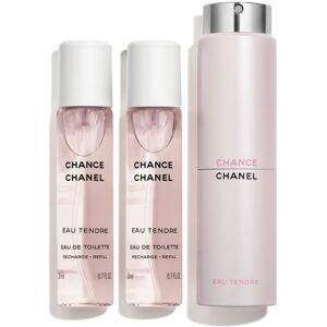 Chanel Chance Eau Tendre Eau De Toilette Twist And Spray 60 ML (3 X 20 ML) Chanel Chance Eau Tendre Eau De Toilette Twist And Spray 60 ML (3 X 20 ML)