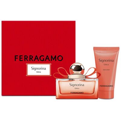 Set Regalo Salvatore Ferragamo Signorina Unica - Profumo & Lozione per il corpo Set Regalo Salvatore Ferragamo Signorina Unica - Profumo & Lozione per il corpo