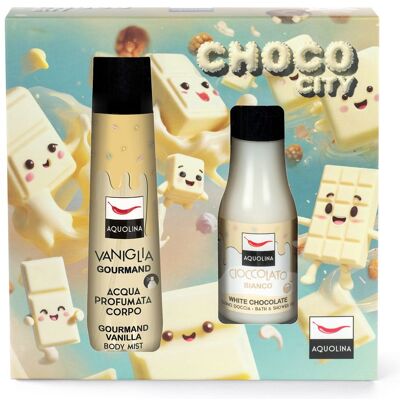 Aquolina Cofanetto Choco City Cioccolato Bianco Aquolina Cofanetto Choco City Cioccolato Bianco
