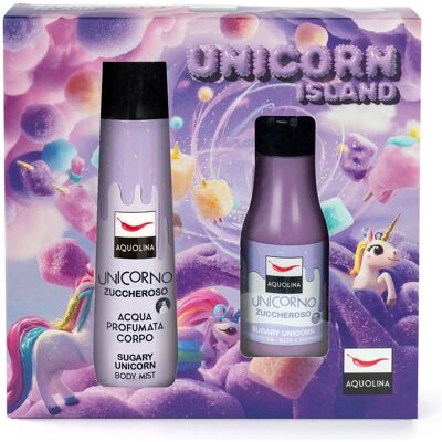 Aquolina Cofanetto Unicorn Island Unicorno Zuccheroso Aquolina Cofanetto Unicorn Island Unicorno Zuccheroso