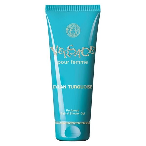 versace dylan turquoise pour femme perfumed bath & shower gel 200 ml