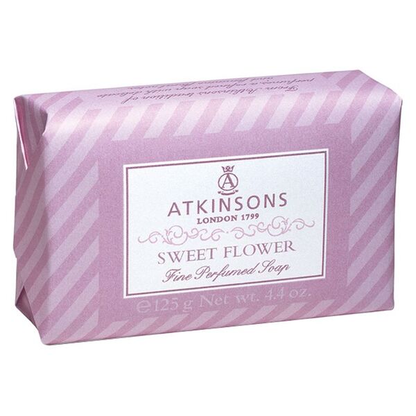 atkinsons fine parfumed soap sapone profumato sweet flower 125 g