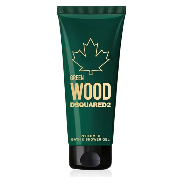 dsquared² green wood perfumed bath & shower gel 250 ml