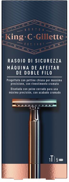 Gillette King C Rasoio Di Sicurezza