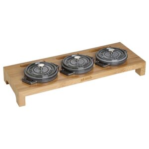 Staub Specialities Supporto rettangolare - 42 cm x 16 cm, bambù