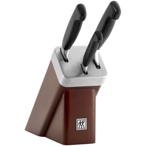 ZWILLING **** Four Star Set di coltelli con ceppo sistema autoaffilante - 4-pz., marrone