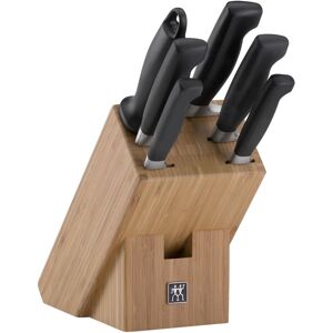 ZWILLING **** Four Star Set di coltelli con ceppo - 7-pz., naturale