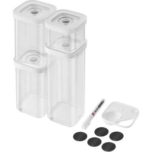 ZWILLING Fresh & Save CUBE Set, S / 6-pz., transparente-bianco