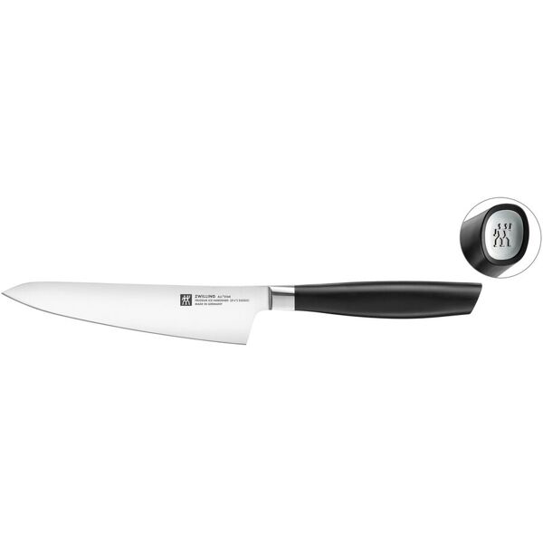 zwilling all * star coltello chef compact 14 cm, argento