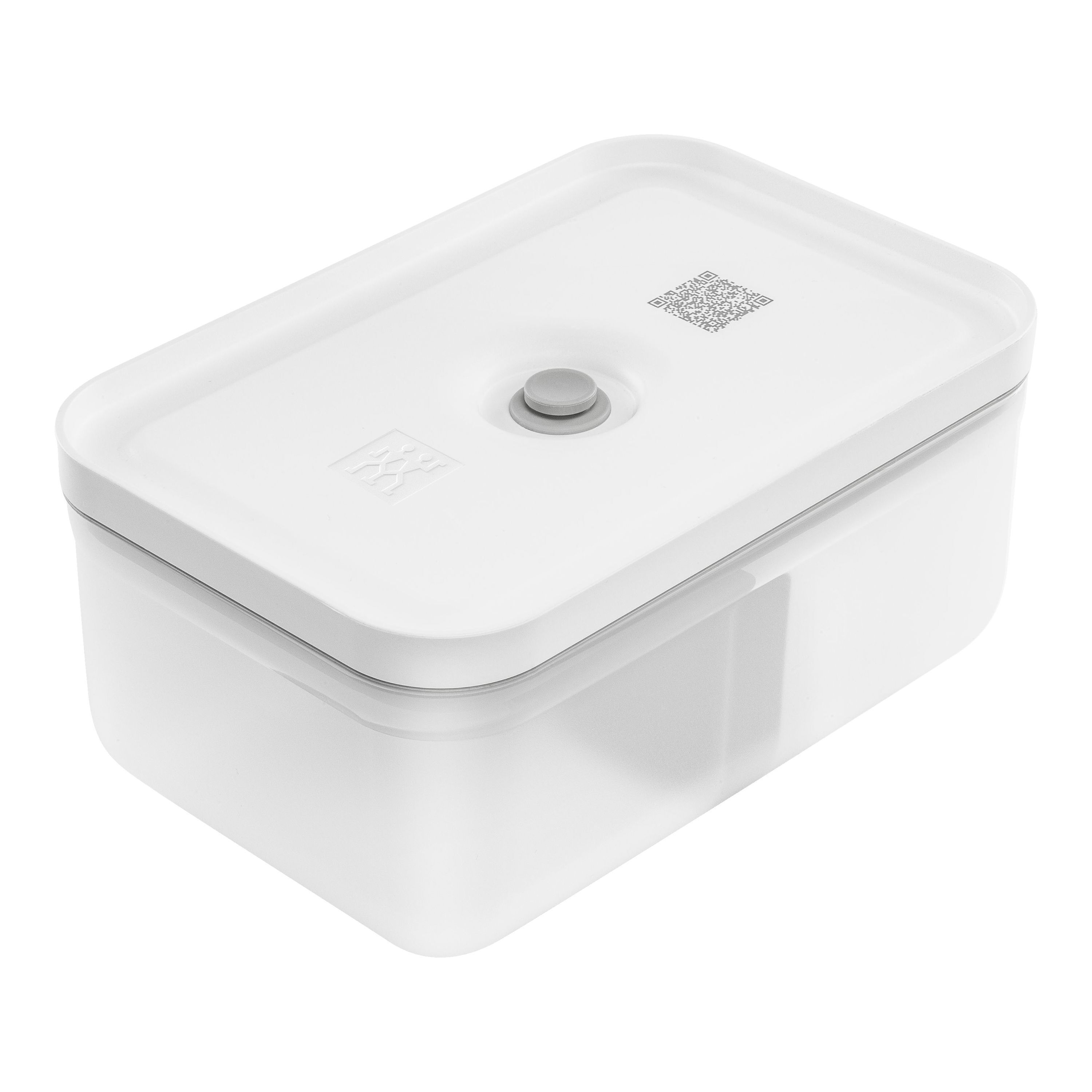 zwilling fresh & save lunch box sottovuoto l, plastica, semi trasparente-grigio