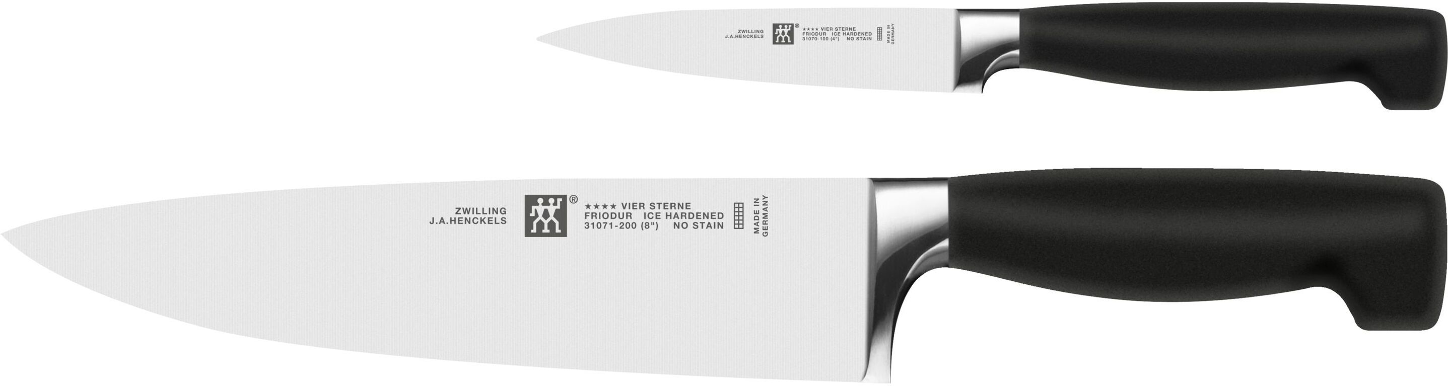 zwilling **** four star set di coltelli - 2-pz.