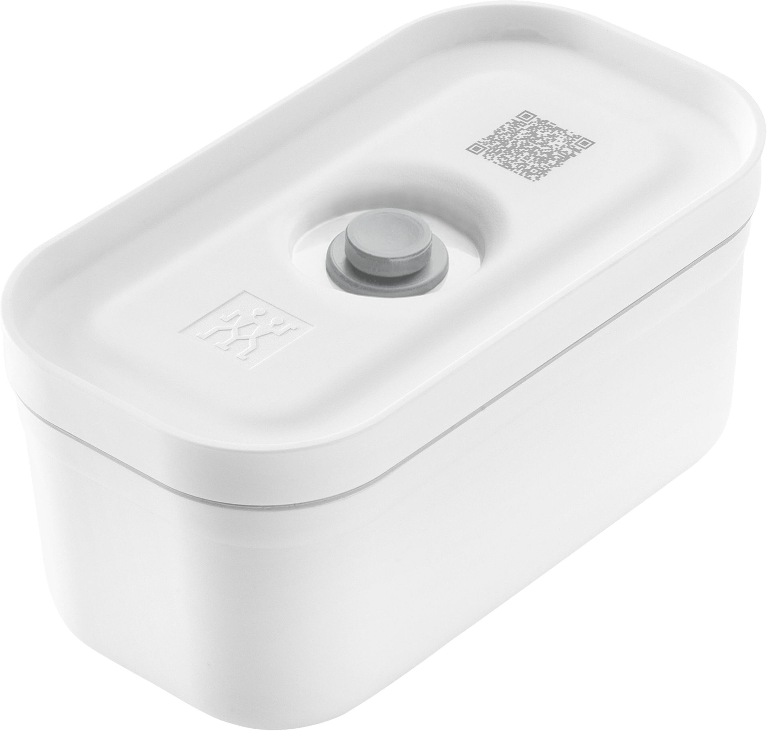 zwilling fresh & save lunch box sottovuoto s, plastica, bianco-grigio