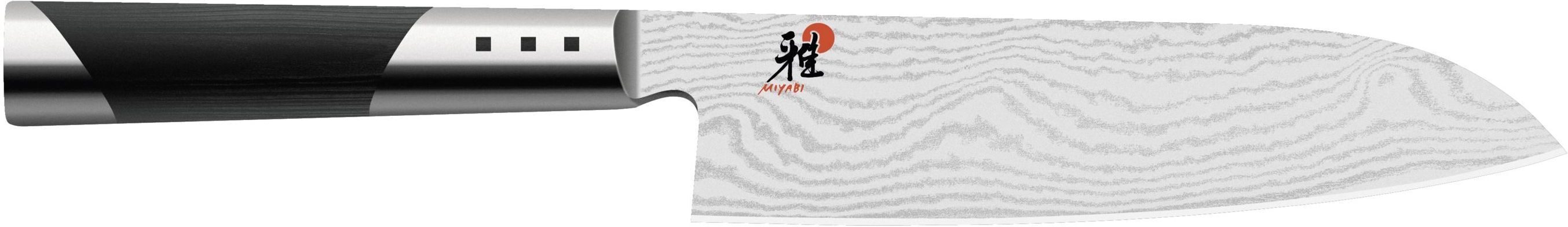 MIYABI 7000 D Coltello Santoku liscio - 18 cm