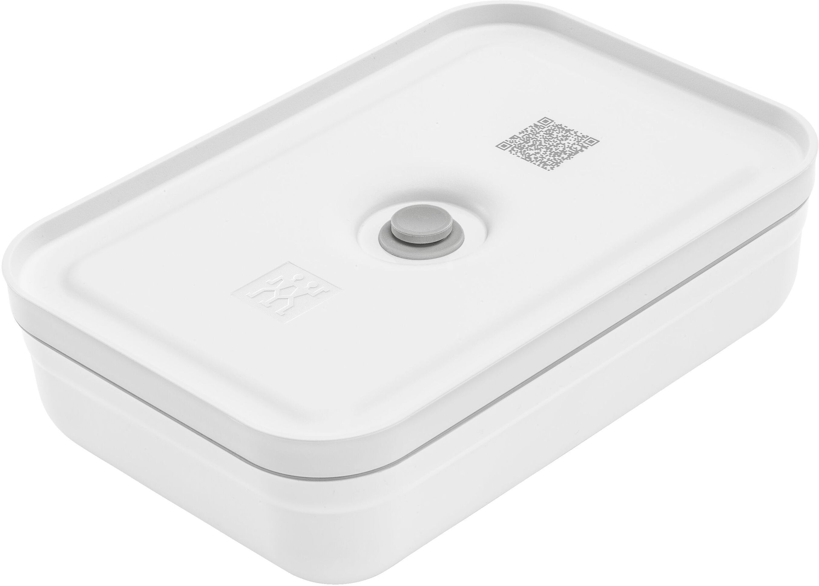 ZWILLING Fresh & Save Lunch box sottovuoto L piatto, plastica, bianco-grigio