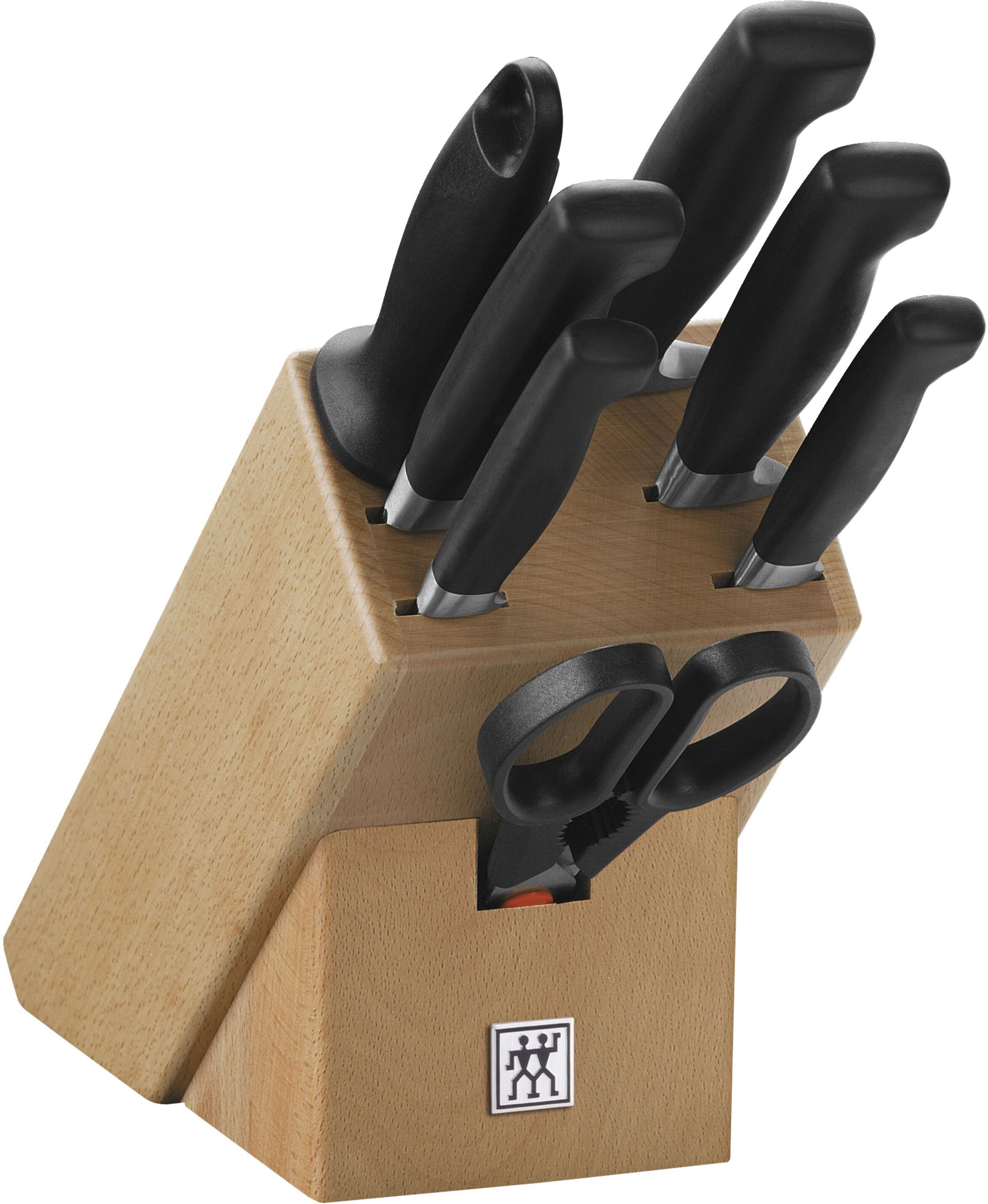 ZWILLING **** Four Star Set di coltelli con ceppo - 8-pz., naturale