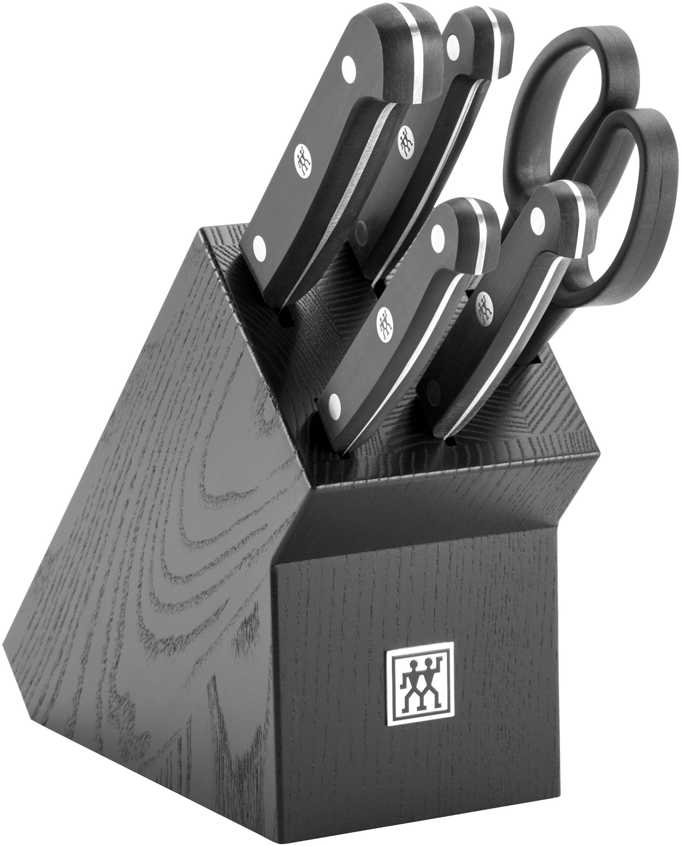 ZWILLING Gourmet Set di coltelli con ceppo - 6-pz., nero