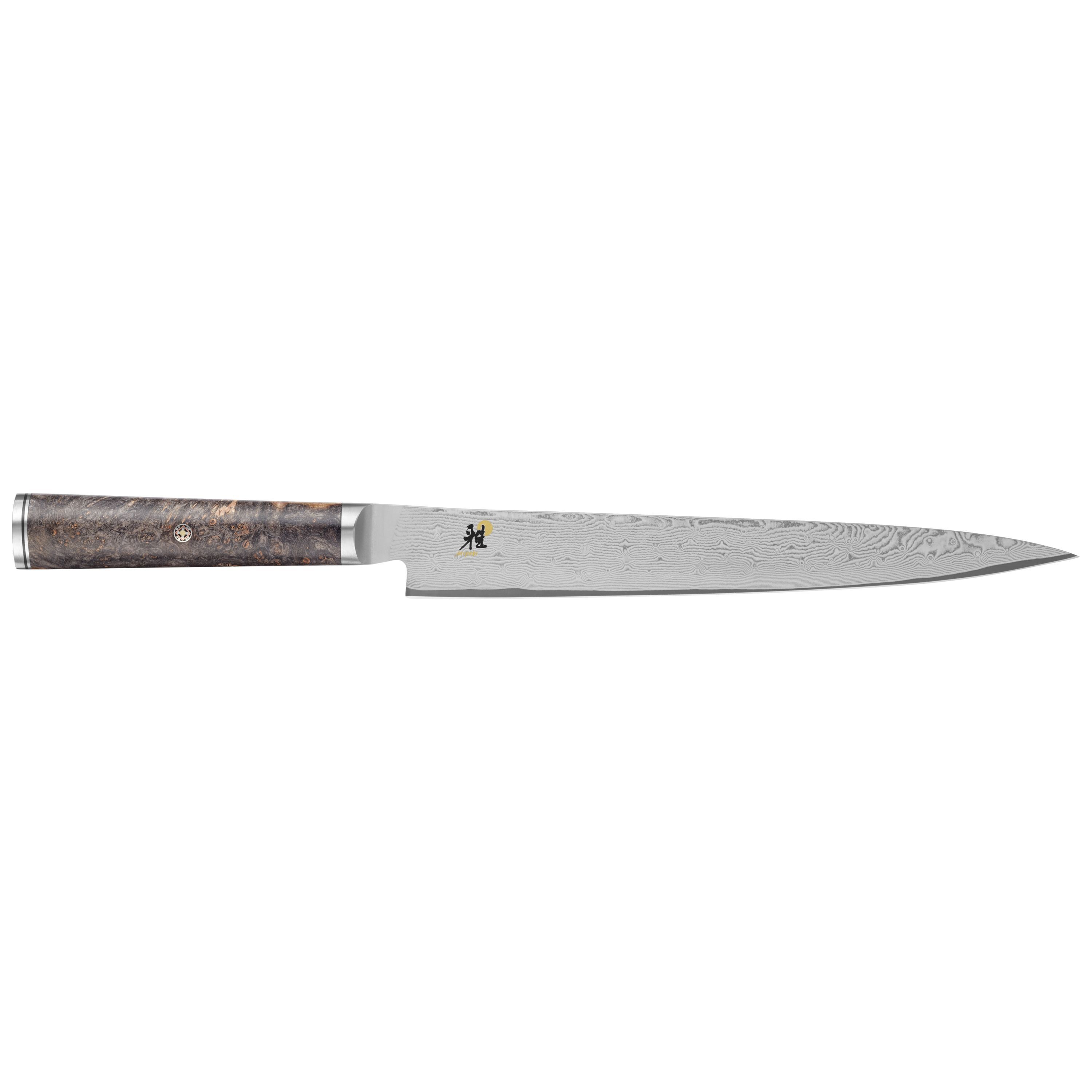 MIYABI 5000 MCD 67 Sujihiki liscio - 24 cm, marrone-nero