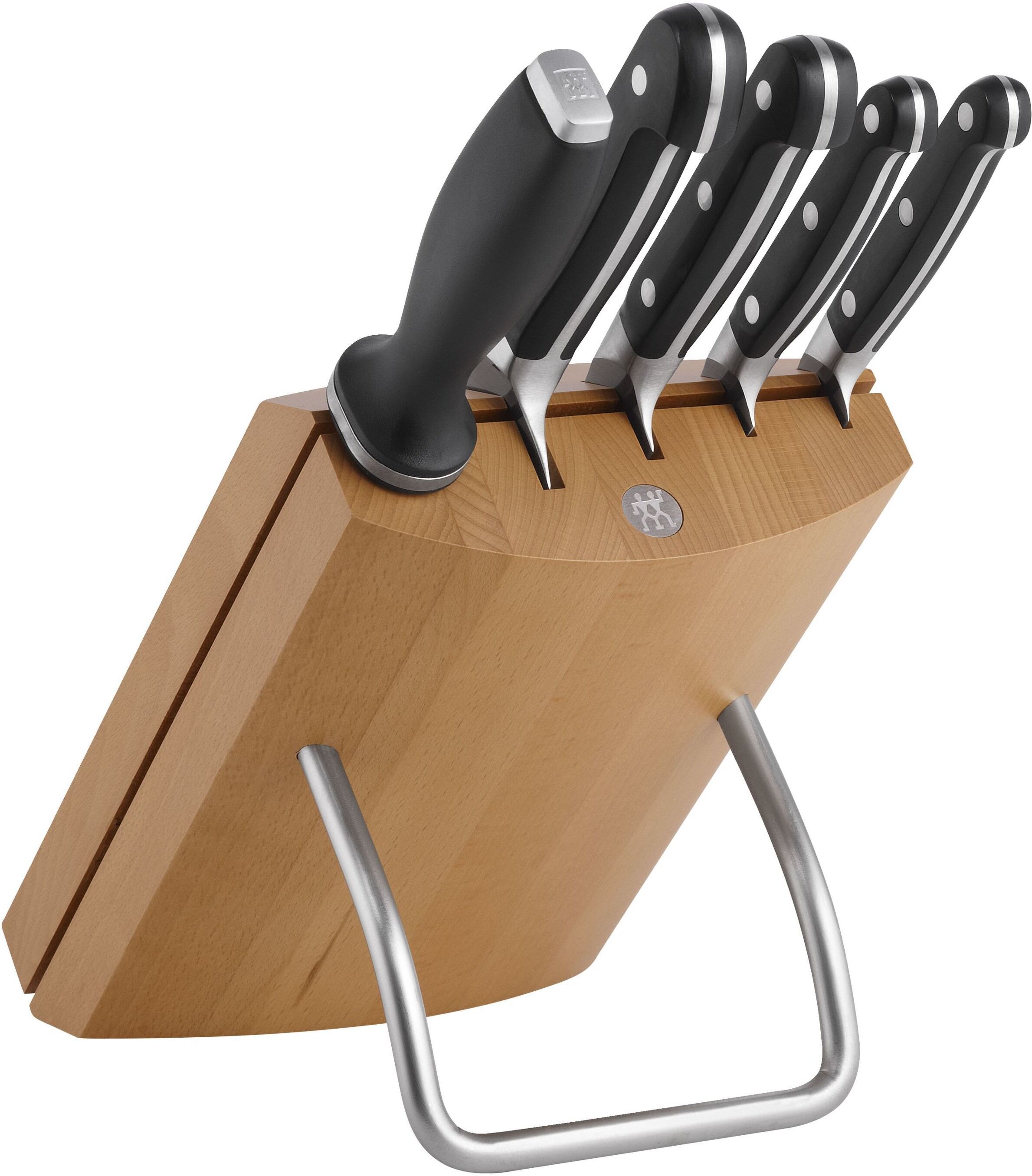 ZWILLING Pro Set di coltelli con ceppo - 6-pz., naturale