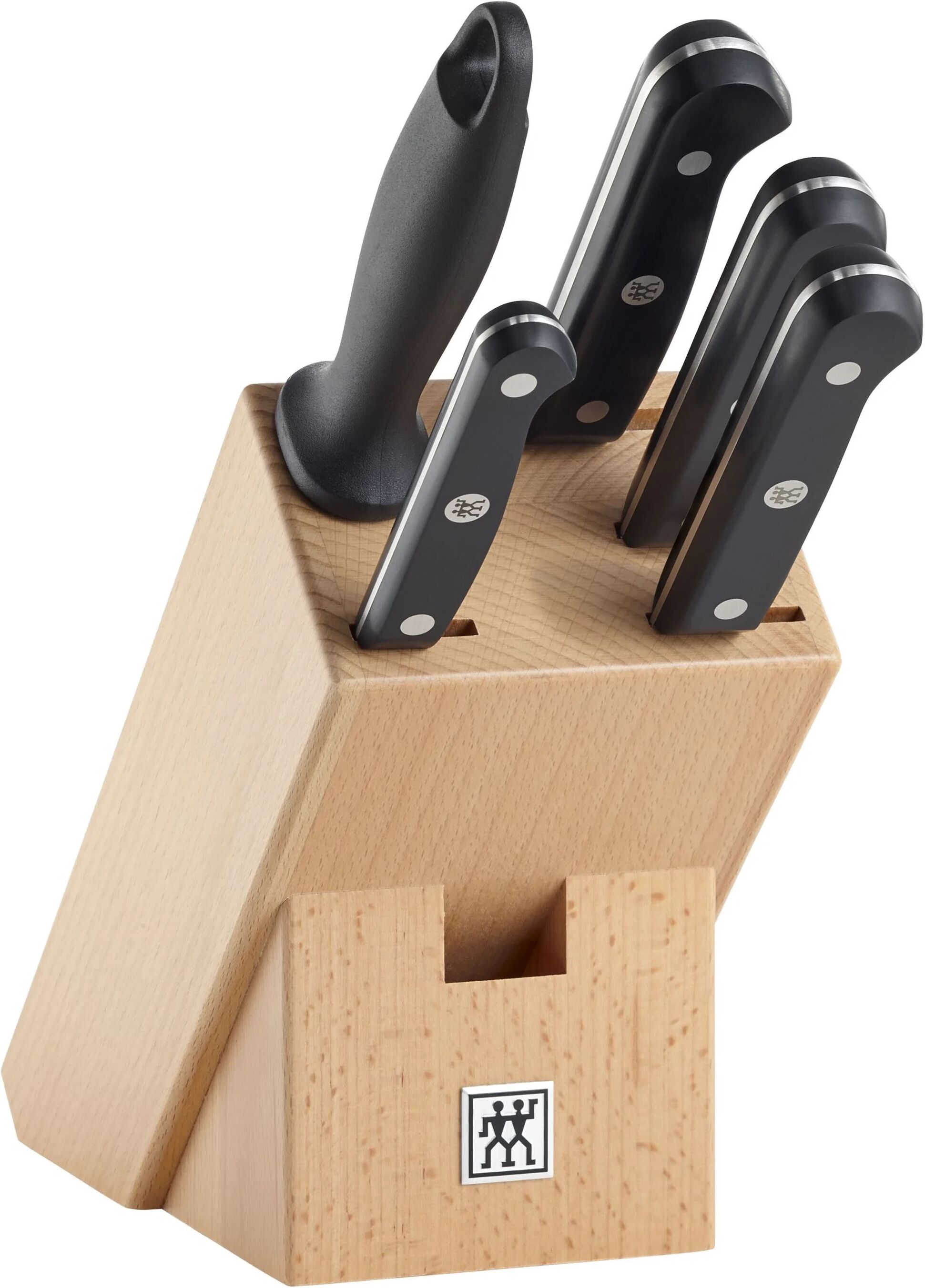 ZWILLING Gourmet Set di coltelli con ceppo - 6-pz., naturale