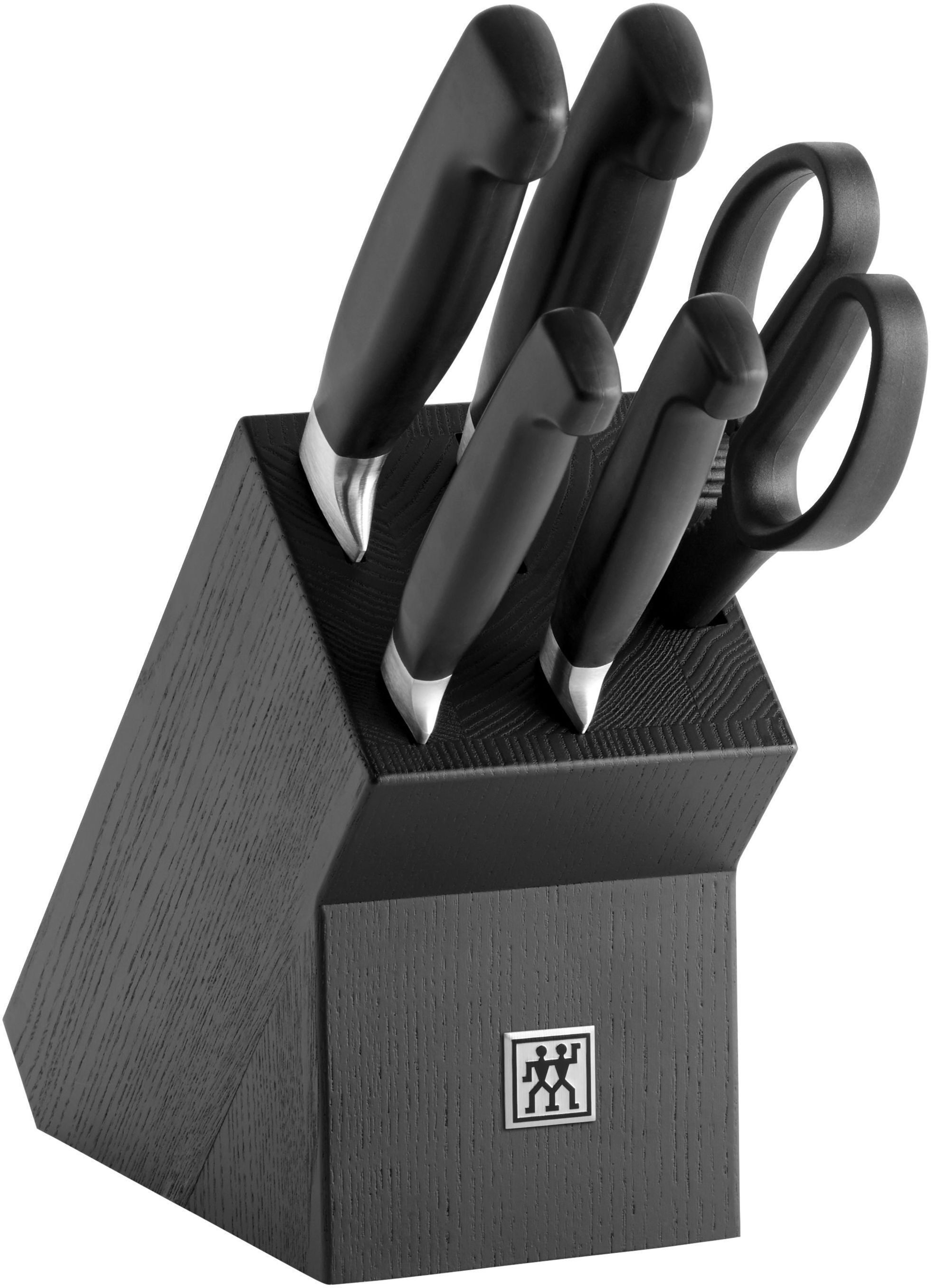 ZWILLING **** Four Star Set di coltelli con ceppo - 6-pz., nero