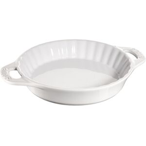 Staub Ceramique Tortiera rotonda - 24 cm, bianco