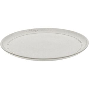 Staub Dining Line Piatto piano rotondo - 26 cm, tartufo bianco