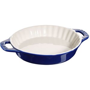 Staub Ceramique Tortiera rotonda - 24 cm, blu scuro