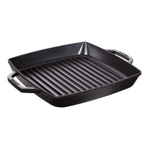 Staub Grill Pans Bistecchiera quadrata - 28 cm, Nera