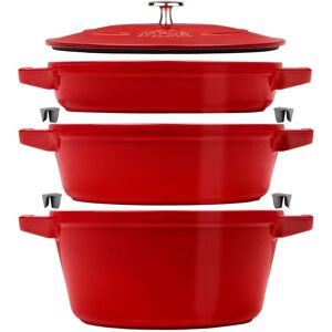 Staub Stackable Set di pentole - 3-pz.