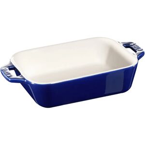 Staub Ceramique Pirofila rettangolare - 14 x 11 cm, blu scuro