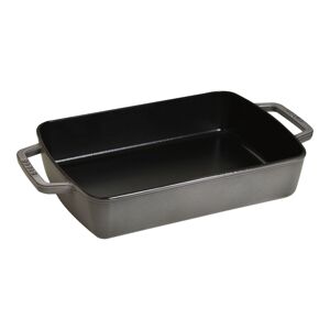 Staub Specialities Pirofila rettangolare - 30 x 20 cm, grigio grafite