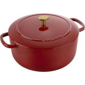 ballarini bellamonte cocotte rotonda - 24 cm, rosso