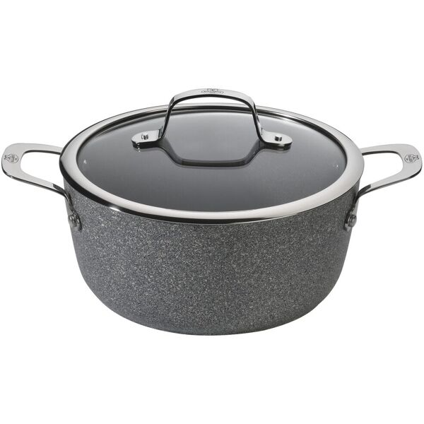 ballarini salina casseruola con coperchio - 16 cm, alluminio, granitium titanium extreme