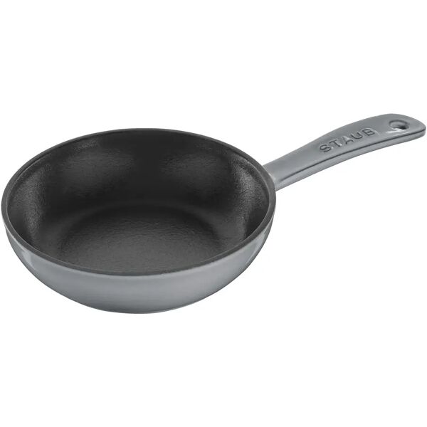 staub pans padella - 16 cm, ghisa, black matt