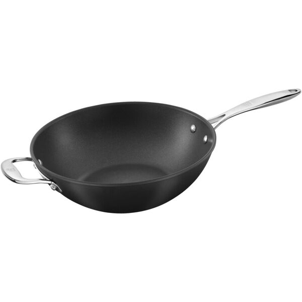 zwilling forte wok - 30 cm, alluminio, duraslide ti-x